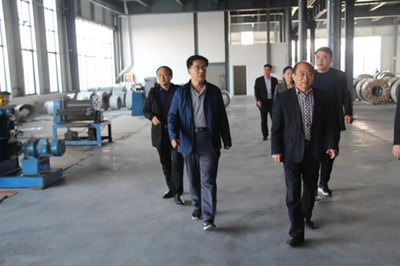 縣工信局、縣科技局、縣促進(jìn)會到泰來鋼構(gòu)走訪調(diào)研