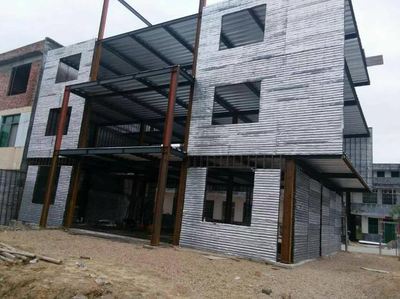 一體成形裝配式鋼混結(jié)構(gòu)建筑4層住宅、4-6層廠房、6-11層辦公樓工藝流程圖集