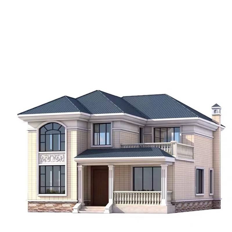 石家莊藁城 裝配式鋼結(jié)構(gòu)自保溫節(jié)能別墅，引領(lǐng)農(nóng)村住房新潮流